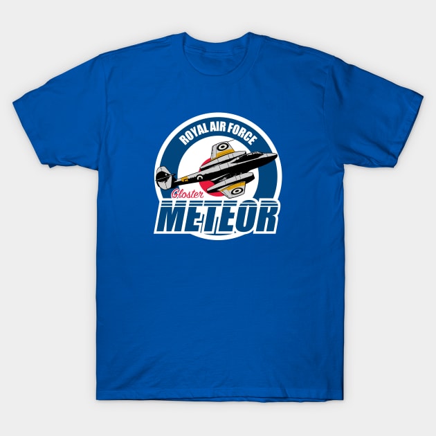 RAF Gloster Meteor T-Shirt by TCP